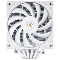 Refroidisseur de processeur Thermalright RK120 BLANC, hauteur 156 mm, double tour, 6 caloducs, radiateur à air tout blanc, AMD INTEL