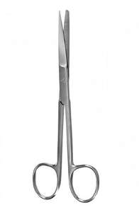 Tijeras Quirúrgicas Manuales Premium de 14.5cm, Rectas, Afiladas/Planas, de Acero Inoxidable, Instrumentos Médicos para Enfermería, SurgiRight - Product Image 2