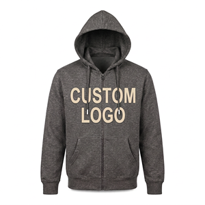 Sudadera vintage personalizada estilo Y2K con cremallera, fabricante mayorista de ropa urbana para marcas de ropa. - Product Image 3