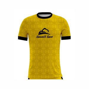 Uniformes de fútbol personalizados 100% poliéster, camisetas de manga corta, pantalones cortos de fútbol, uniformes de entrenamiento, uniformes deportivos OEM ODM - Product Image 4