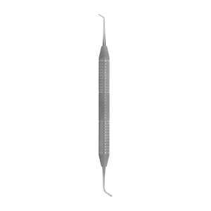 Condensador dental serrado Smith n.º 2 de 1.5 mm de acero inoxidable, instrumento para restauraciones dentales - Product Image 1
