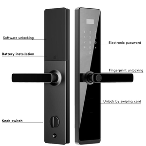 Vente chaude facile à installer serrure à empreintes digitales Tuya serrure de porte numérique intelligente électronique pour appartement à la maison - Product Image 4