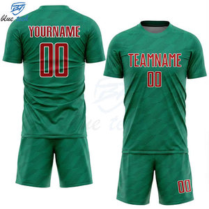 Conjunto de Camiseta de Fútbol Personalizada para Hombre, Uniforme de Fútbol Sublimado con Nombre de Equipo, Logotipo y Número Personalizados, Ropa Deportiva de Alto Rendimiento OEM - Product Image 4