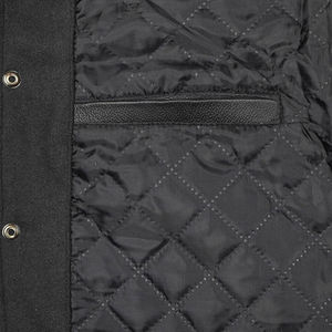 Chaqueta Varsity para Hombre, Última Moda, Alta Calidad, Logotipo Personalizado, Cuello Alto, Diseño Bordado en la Parte Delantera, 100% Lana - Product Image 4