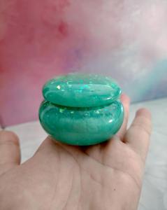 Caja de Joyería de Resina Floral Hecha a Mano, Premium y Personalizada, Organizador Decorativo para Guardar Objetos Pequeños, Estuche de Regalo de Resina para Joyas - Product Image 2