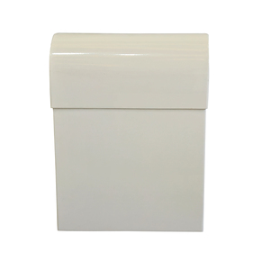 <b>Wall</b> Mounted Natural Galvanized Iron Mailbox <b>Post</b> <b>Box</b> Rustproof Non Locking Front Access - Product Image 4