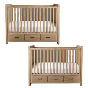 Cama de bebé de madera de diseño simple Caja de bebé súper cómoda Cama de bebé de seguridad Precio al por mayor de alta calidad - Product Image 3