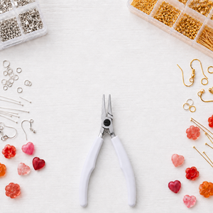 Alicates Profesionales de Punta Plana para Joyería, Herramienta de Precisión de Acero Inoxidable para Doblar Alambre con Mango Ergonómico - Product Image 6