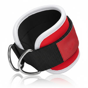 Sangles de cheville rembourrées pour l'entraînement et le fitness, en néoprène épais, pour la musculation - Product Image 6