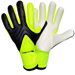 ถุงมือผู้รักษาประตูแบบมืออาชีพ หนา 4 มม. ผลิตจากยางลาเท็กซ์ พร้อมปลายนิ้วเรียบลื่น สำหรับผู้ใหญ่และเด็ก ใช้สำหรับฝึกซ้อมฟุตบอล ขนาดมาตรฐาน - Product Image 6