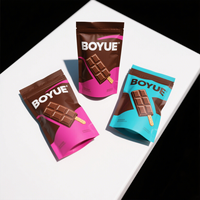 Fournisseur d'usine – Sachet refermable écologique de 250 g pour grains de café torréfiés, finition mate, pochette verticale de qualité alimentaire