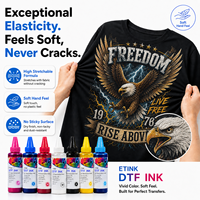 Tinta DTF Berbasis Air Kepadatan Tinggi untuk Pencetakan Tekstil Kontinu yang Stabil, dengan Fluensi dan Keharuman yang Luar Biasa, untuk Epson XP600 L1805 I3200 4720