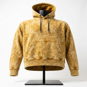 Sweat-shirt à capuche vintage pour homme, en molleton doux, confortable, style streetwear, vêtements décontractés, vente en gros - Product Image 6