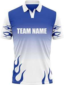 เสื้อคริกเก็ตทีมชาติแบบกำหนดเอง สไตล์อินเดีย ปากีสถาน อังกฤษ ออสเตรเลีย - Product Image 6