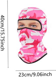 Pasamontañas personalizado para motocicleta, esquí y ciclismo, para hombre y mujer, máscara facial completa - Product Image 2