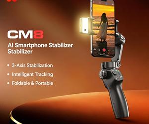 Nuevo Estabilizador de Gimbal de 3 Ejes para Smartphone 2026, con Seguimiento por IA, Control Remoto Bluetooth, para Transmisión en Vivo - Product Image 2