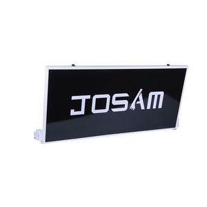 Panel publicitario de metal de fácil instalación de 707*400mm para Almacenamiento y suministros de supermercado Características convenientes - Product Image 1