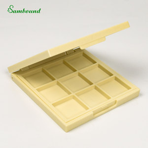 High Quality ABS Plastic Multi-color Eyeshadow Palette <b>Large</b>-size 4-color Transparent Blush Compact Best Price Export Quality - Product Image 3