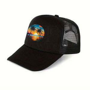 Gorras Trucker Casuales de Verano de Color Único, Precio Económico al por Mayor, Marca Privada, Último Diseño, Talla Personalizada, Transpirables, 100% Algodón - Product Image 2