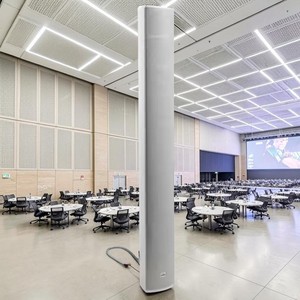 ลำโพงคอลัมน์โบสถ์โลหะแบบเต็มช่วงสำหรับห้องโถงโรงเรียน - Product Image 1