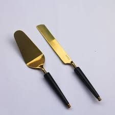 Luxury Reception <b>Cake</b> <b>Server</b> Set Premium Stainless Steel Dessert Accessories - Product Image 5