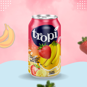 Bebida de Jugo de Frutas Tropicales de 330 ml en Lata de Aluminio, Fruta de la Pasión, Pera, Granada, Guayaba Rosa, Proveedor de Marca Privada OEM - Product Image 4