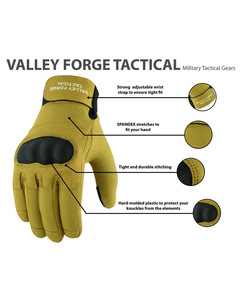 Guantes de Trabajo Resistentes con Nudillos Reforzados, Palma con Agarre Reforzado, Tejido Elástico para un Ajuste Cómodo y Correa de Muñeca Ajustable para Motociclismo - Product Image 2