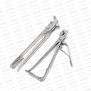 ชุดเครื่องมือผ่าตัดกำจัดเพศสัมพันธ์สัตว์ 2 ชิ้น ยี่ห้อ Serra & Reimer ทำจากสแตนเลส สำหรับสัตว์ ใช้งานหนัก เหมาะสำหรับม้าและโค - Product Image 1