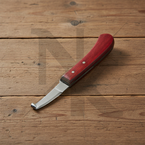 Cuchillo y peine para pezuñas de caballo de alta calidad, reutilizables, con mango de madera, para el cuidado y recorte de pezuñas, herramientas de herrador. - Product Image 6