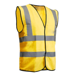 Gilet de sécurité routière pour hommes à prix abordable, service OEM, logo personnalisé, gilet respirant, nouvelle construction en maille, gilet de travail de sécurité - Product Image 6