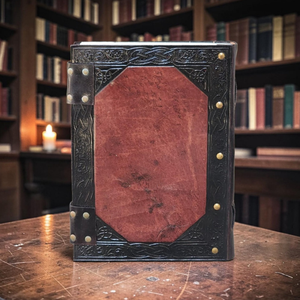 Diario de Cuero Árbol de la Vida, Tapa Dura, Grabado, Cuaderno de Viaje Rústico, Cierre de Latón Antiguo, Cuero Genuino, Regalo - Product Image 6