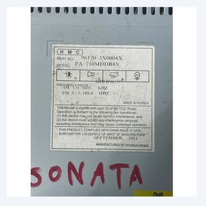 Repuestos de Auto Usados 96170-3X0004X Compatibles con Hyundai Elantra Avante, Unidad Principal de Radio con Bluetooth y CD, Probada, Repuestos Coreanos - Product Image 1