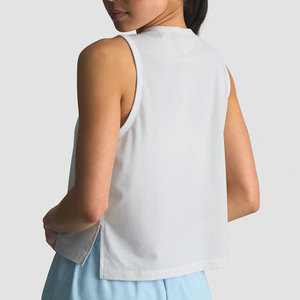 Top Deportivo para Mujer, Diseño con Corte Lateral, Ajuste Holgado, Color Sólido, Secado Rápido, Espalda Cruzada, para Fitness, Yoga, Ejercicio, Absorbe el Sudor - Product Image 6
