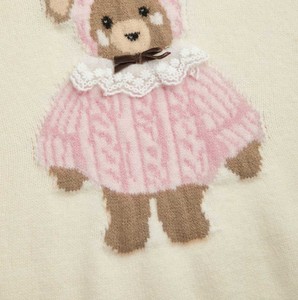 Pull en tricot style universitaire épais et chaud pour femme, idéal pour l'hiver, tricoté en grosse maille, respirant, collection 2026 - Product Image 4