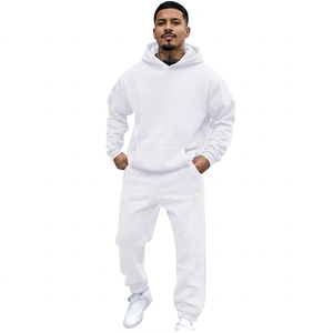 Conjunto Deportivo con Capucha para Hombre, Diseño de Nueva York, Pantalones Jogger Casuales de Algodón, Sudadera Larga con Bolsillos Laterales, Ropa de Otoño - Product Image 2