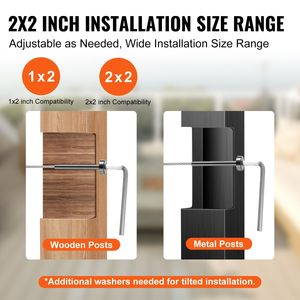 T316 in acciaio inox 1/8 \ "invisibile cavo ringhiera Kit 30 Pack Swage tenditore ricevitore perno fine nero Hardware per legno/metallo - Product Image 3