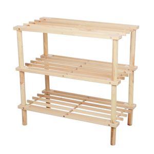 Functional Wooden <b>Shoe</b> Rack Storage Shelf With Open Design For Easy Access And Quick <b>Shoe</b> Organization - Product Image 3