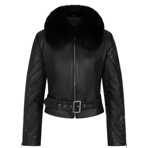 Customized Real Leather <b>Jacket</b> <b>Black</b> High Quality <b>Jacket</b> for Men's Outwear Winter Fashion Pocket Casual Outerwear - Product Image 1