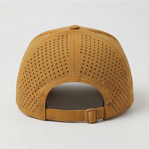 Gorra de béisbol Mustard Cap White Rope: Sombrero masculino de moda, ajuste perfecto, el mejor de su clase, de algodón transpirable, estilo relajado, ideal para el verano. - Product Image 2