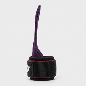 Poignées d'entraînement avec 3 trous pour les doigts, poignées rembourrées en cuir pour la protection des paumes, équipement d'entraînement pour la musculation, vente en gros - Product Image 4