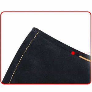 Gants de travail en cuir de vachette de qualité supérieure, résistants à la chaleur et au feu, personnalisables pour barbecue, four, cheminée, protection des mains. - Product Image 6