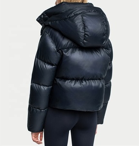 Nouvelle arrivée : vestes matelassées respirantes pour femmes, style streetwear, couleurs unies, tissu imprimé, taille XL, rembourrage en coton. - Product Image 2