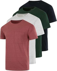 T-shirt à manches courtes pour homme, coupe ample, en Spandex/Polyester uni 220g, impression sérigraphique, service OEM, vente en gros, prix abordable - Product Image 2