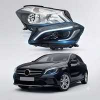 Conjunto de Faros Delanteros LED Completos para Benz Clase A W176 2012-2015, Actualización de Luces Intermitentes Delanteras, Conexión Directa OE1768203861