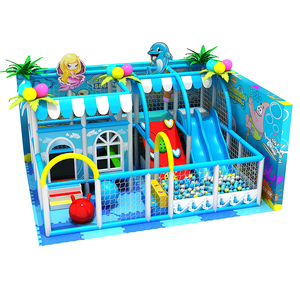 Ngọt ngào đáng yêu chủ đề thương mại trong nhà trẻ em mềm sân chơi trong nhà với <span class=keywords><strong>slide</strong></span> và hồ bơi bóng - Product Image 4