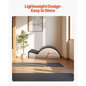 Equipo de Ejercicio para el Hogar, Corrector de Columna de Madera para Pilates, Accesorio para Yoga y Entrenamiento Corporal, Arco de Goma para Ejercicios - Product Image 6