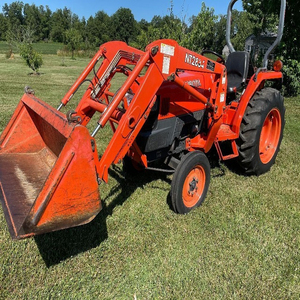 Tracteur utilitaire 4x4 L3400 60 CV de haute qualité avec chargeur, moteur et pompe, pneus agricoles - Livraison rapide - Product Image 6
