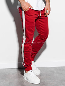 กางเกงวอร์มของผู้ชาย,กางเกงวิ่งผ้าฝ้ายขนแกะทรงสลิมฟิตลำลองดีไซน์ใหม่ล่าสุดปี2021 - Product Image 5