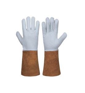 Lightweight & Flexible Cowhide TIG Welding Gloves <b>Heat</b> Resistant Safety Gloves for Delicate Work - Product Image 1