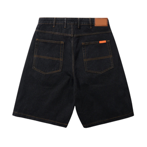 Pantalones Cortos Bermuda de Mezclilla Unisex para Hombre, Corte Bootcut, Cintura Media, Cierre de Botones, Secado Rápido, Estilo Vintage, Ropa Casual de Calle para Verano - Product Image 3